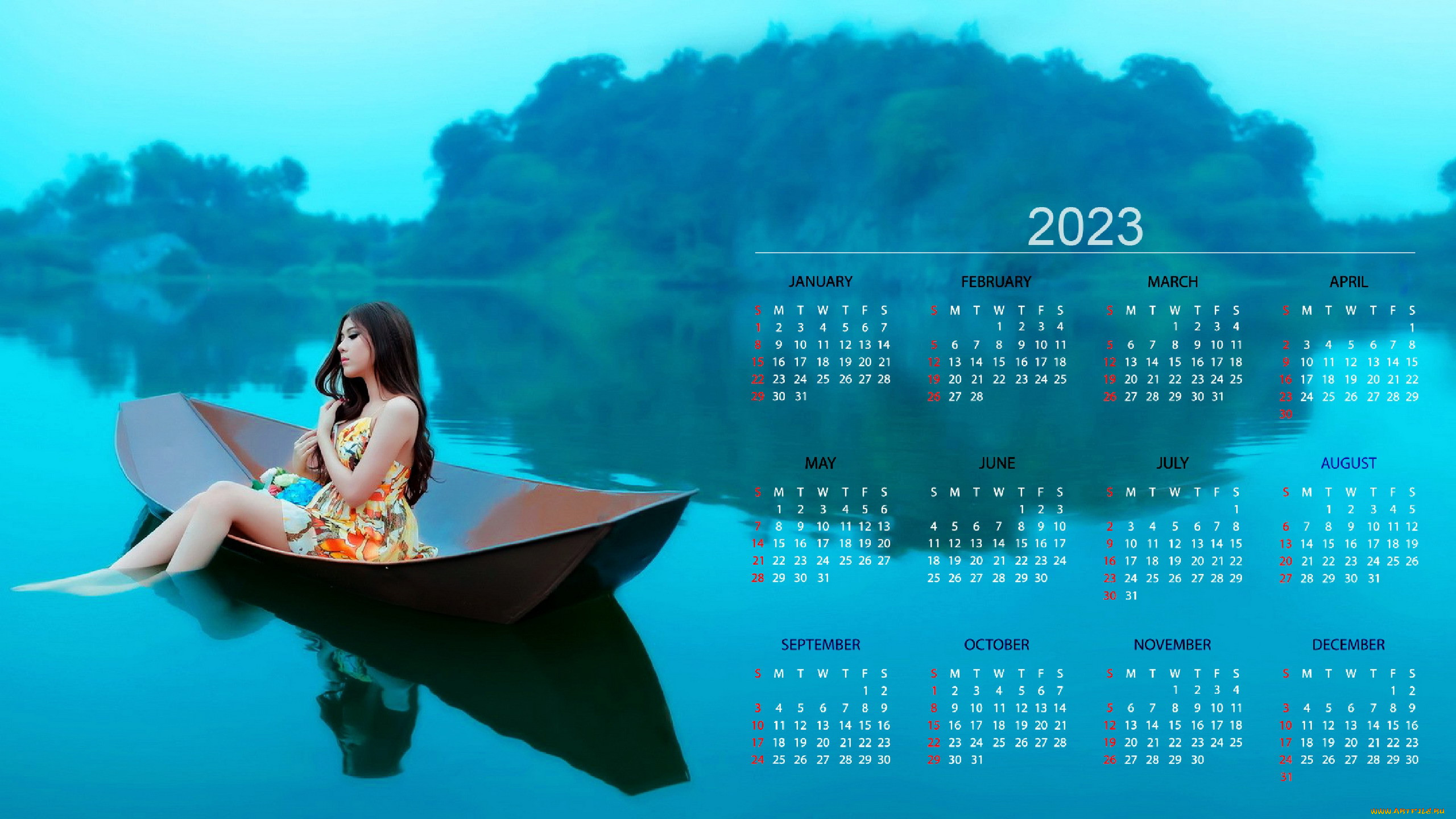 сделать календарь с фотографиями 2023 год
